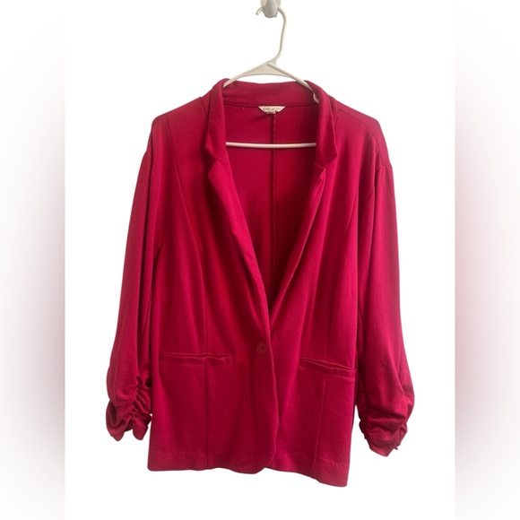 Cato Jackets & Blazers - Elegant Hot Pink Women's Blazer Size 16W